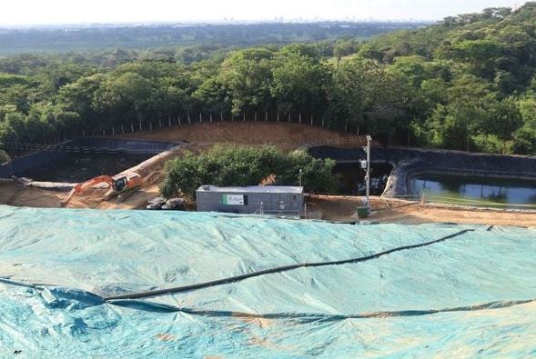 Relleno Sanitario de Loma Grande en Montería.