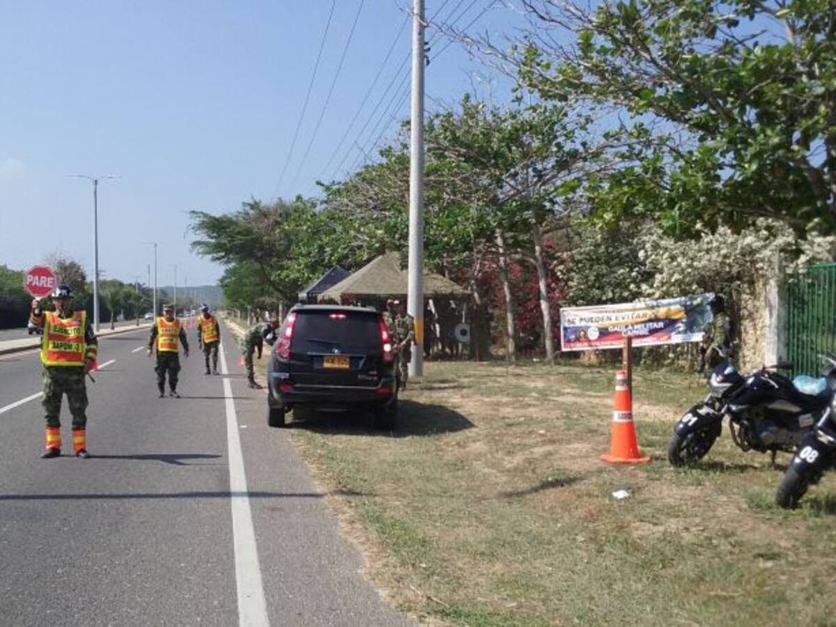 Más de 1.500 soldados controlarán vías del Caribe en Semana Santa