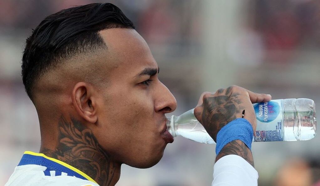Sebastián Villa durante un partido de Boca Juniors (Photo by ALEJANDRO PAGNI/AFP via Getty Images)
