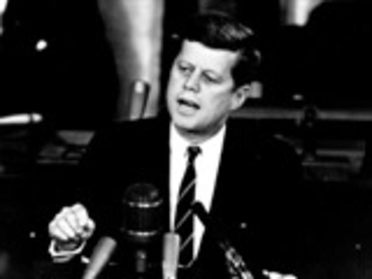 Discurso de John F. Kennedy al congreso sobre el hombre en la Luna