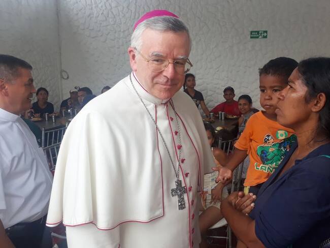 Nuncio Apostólico en Colombia, adelanta agenda en su visita a Arauca