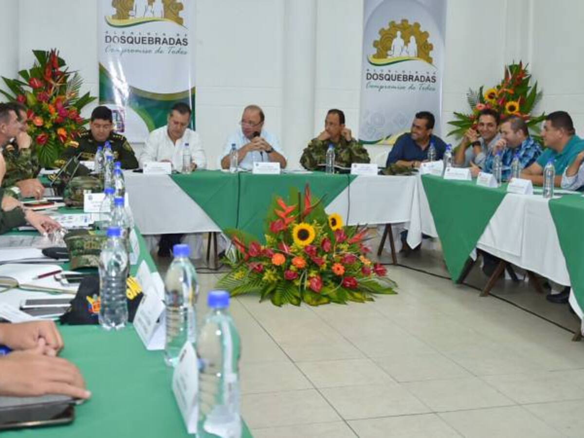 Puesto de mando unificado para combatir la criminalidad en Risaralda