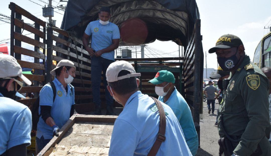 Parque de la Marina, un anden peatonal de El Bosque y zonas de bajamar de La Boquilla y El Laguito hacen parte de los sectores recuperados