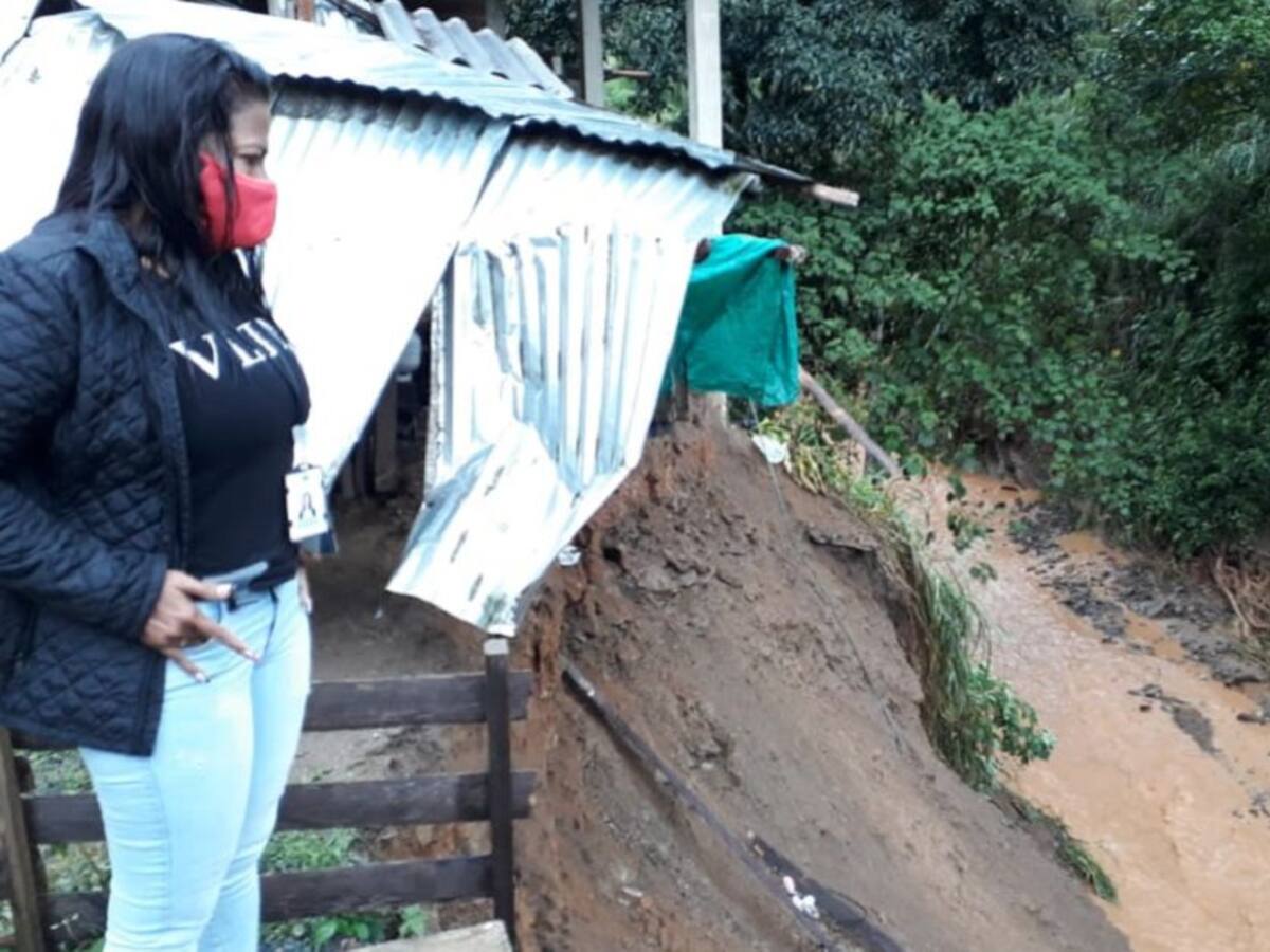 Las fuertes lluvias en las últimas horas han afectado a La Cumbre y Dagua