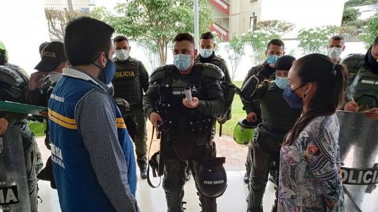 Personería cuestiona capturas por parte de policías vestidos de civiles