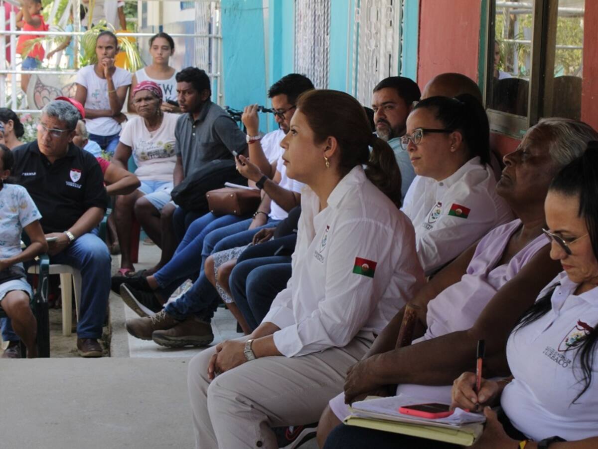 Alcaldesa de Turbaco realizó consejo de gobierno en corregimiento San José de Chiquito