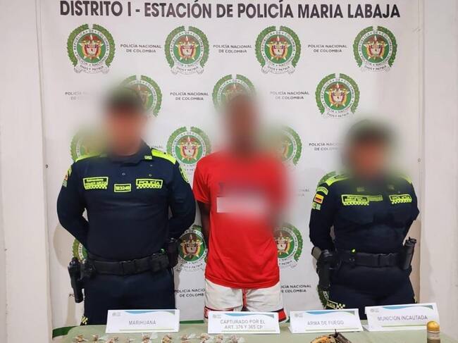 Cayó presunto expendedor de drogas en Maríalabaja