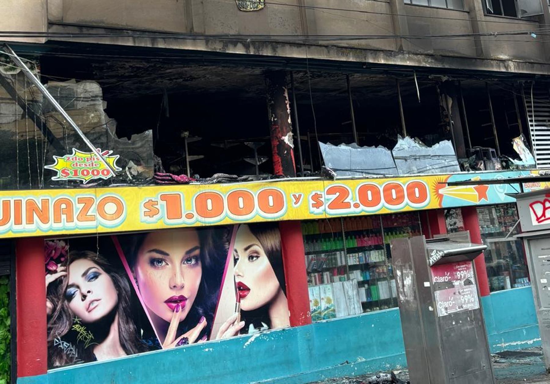 Incendio en el centro de Ibagué