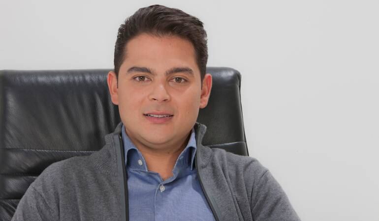 Efrain Torres, representante partido de la U y primer vicepresidente de la Cámara.  