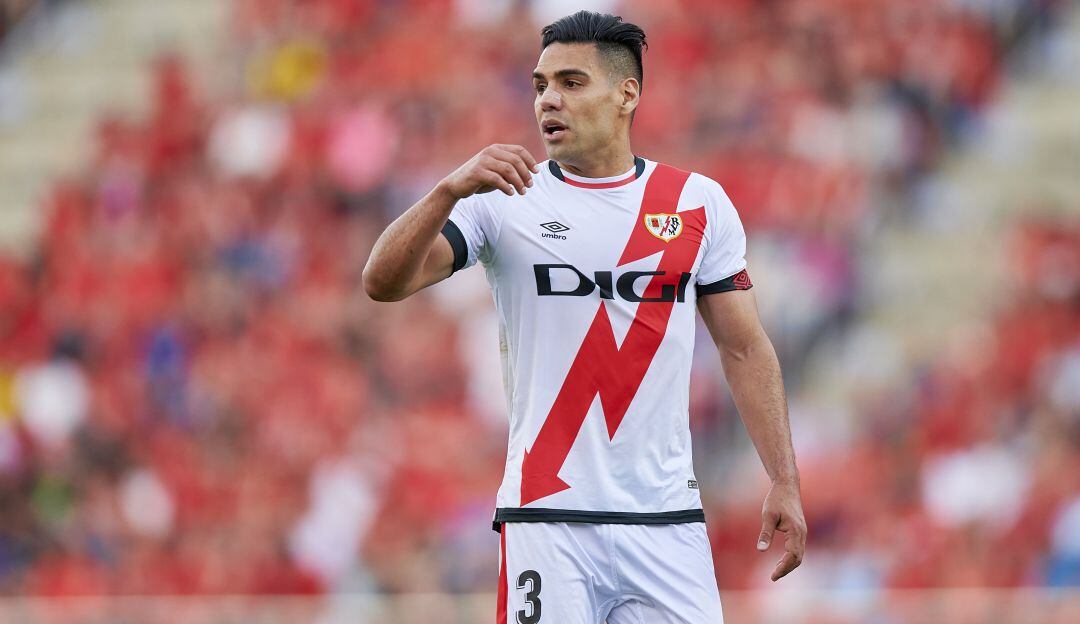 Falcao volvió no era titular con el Rayo Vallecano desde febrero.