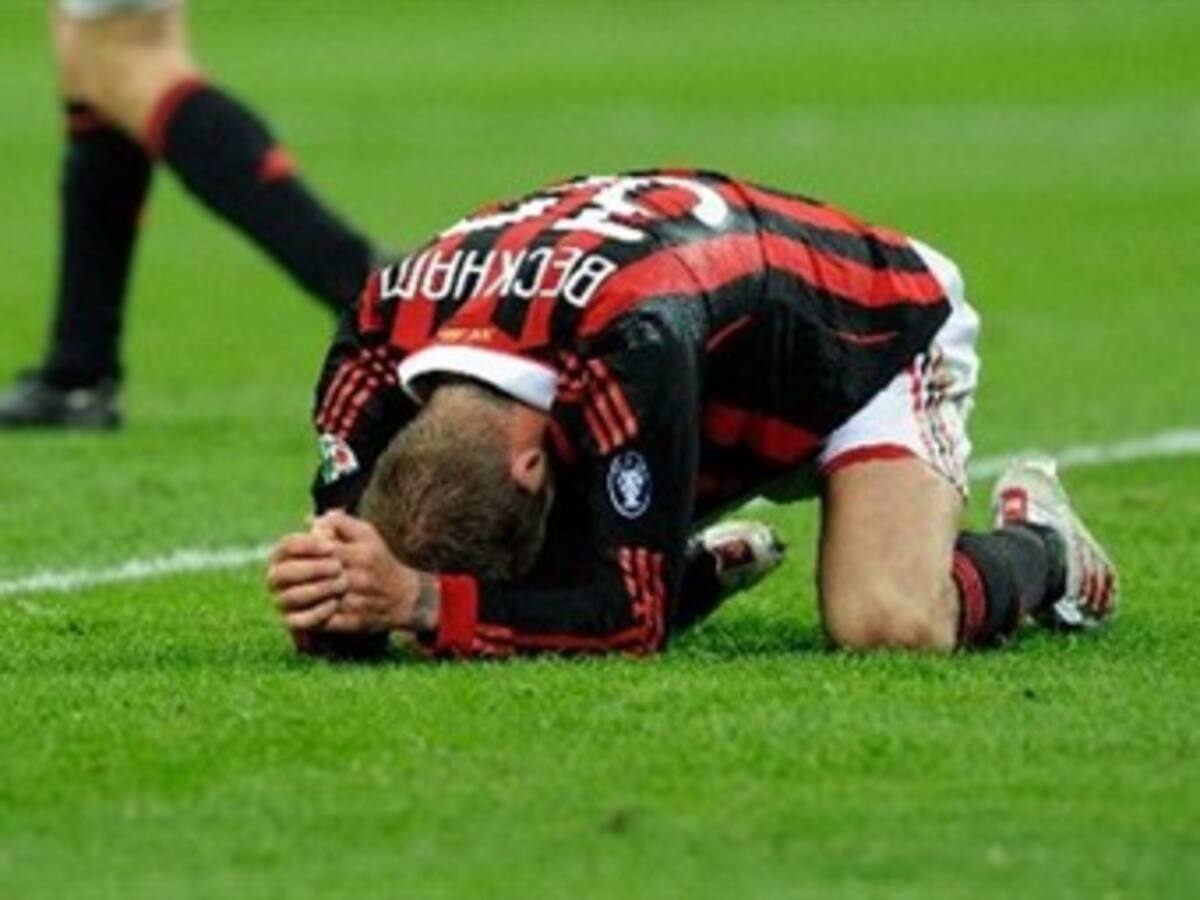 Beckham fue operado con éxito en Finlandia, pero no jugará el Mundial