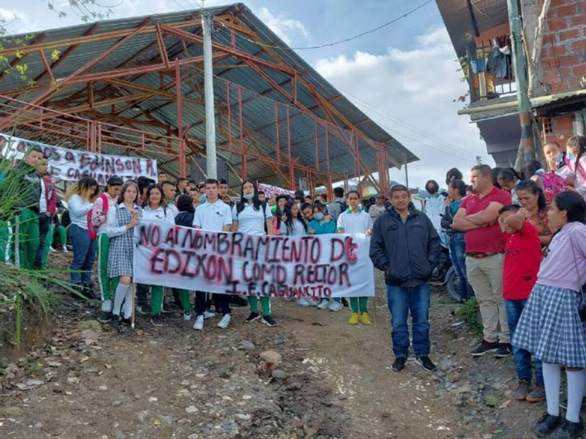 Polémica en Garzón, Huila por designación de rector del colegio Caguancito