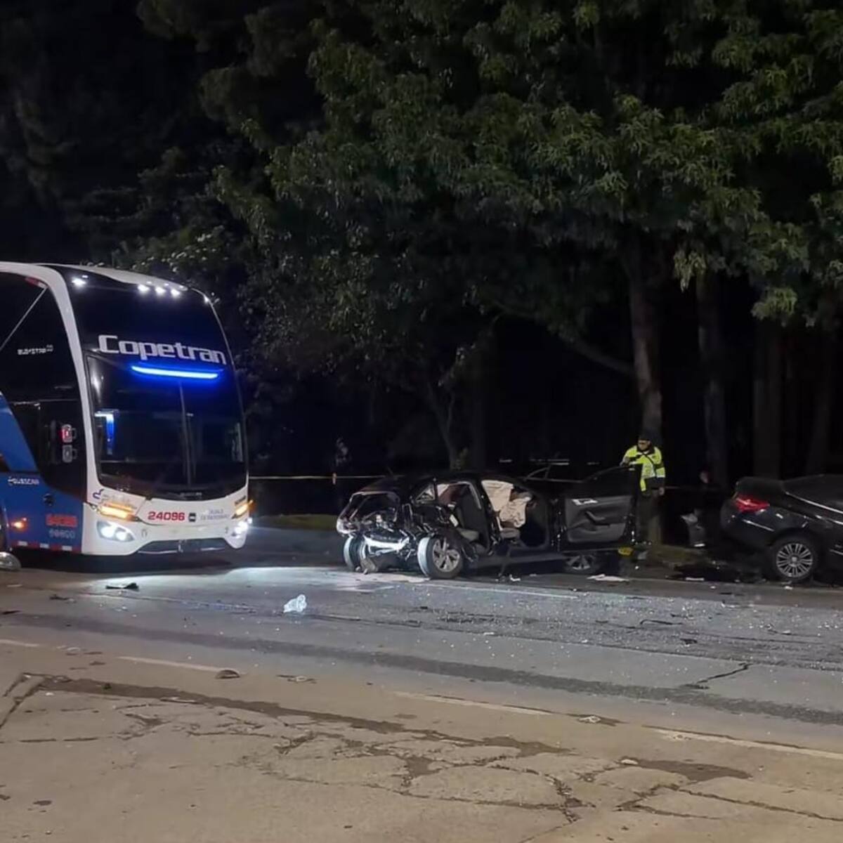 Una mujer falleció y otra quedó lesionada tras fatal accidente en la Autopista Norte en Bogotá