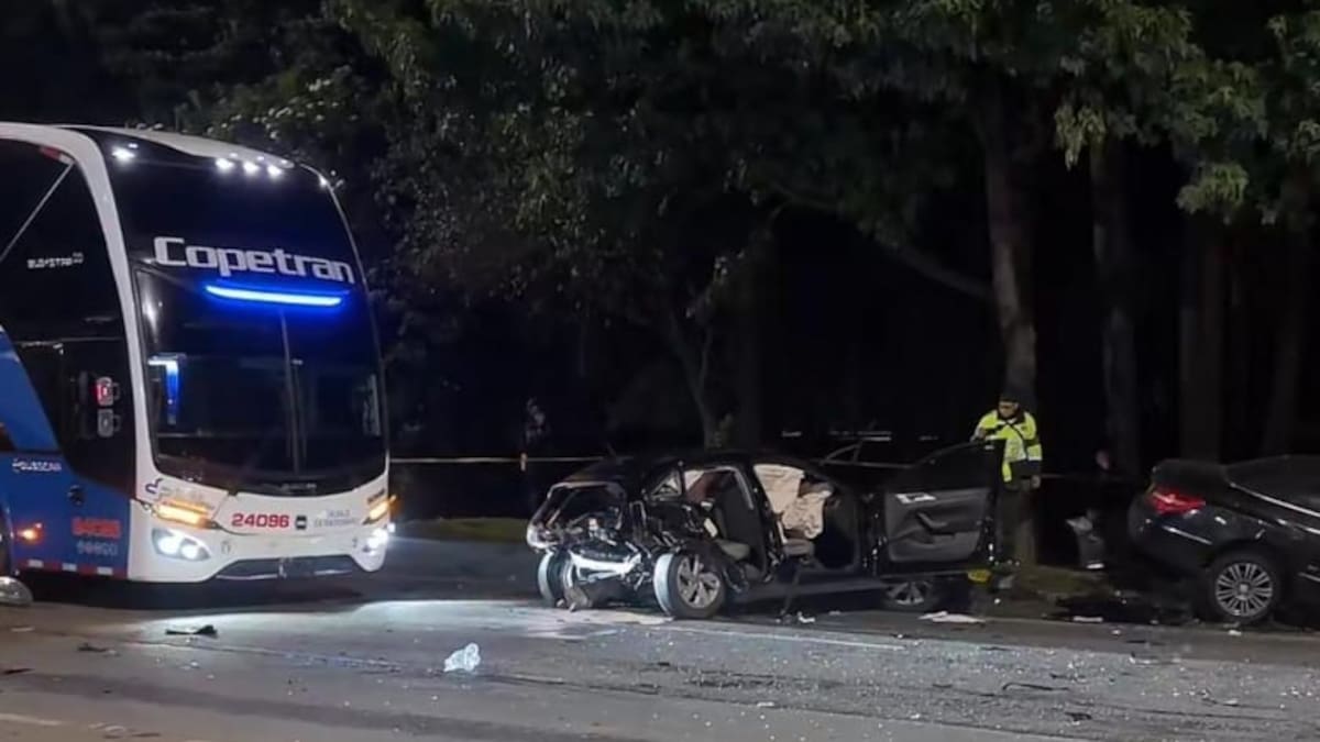 Una mujer falleció y otra quedó lesionada tras fatal accidente en la Autopista Norte en Bogotá