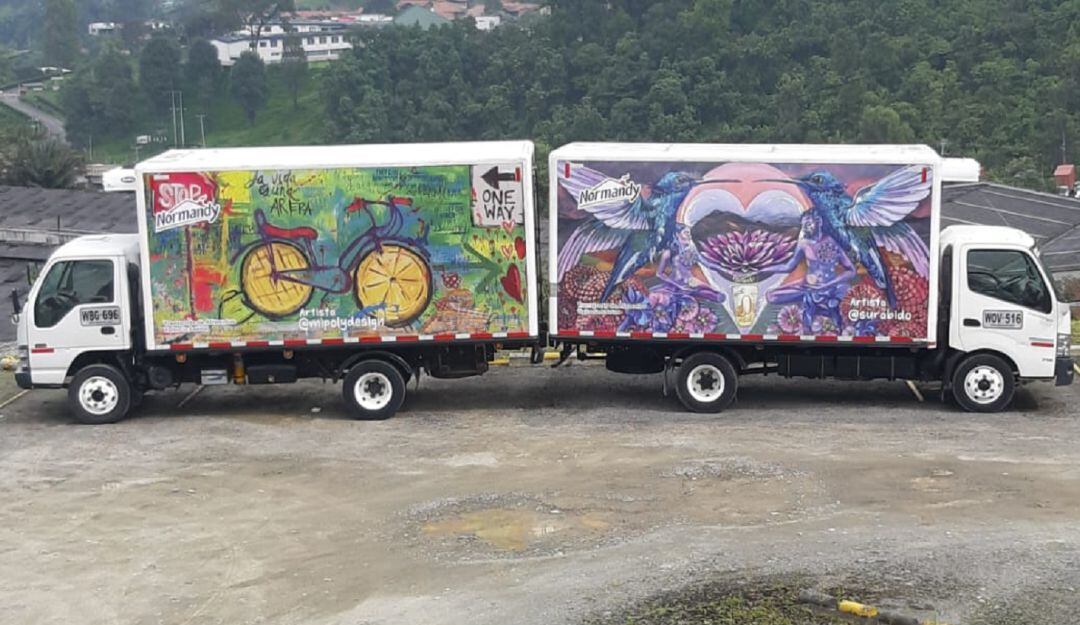 Galería de arte móvil de Normandy