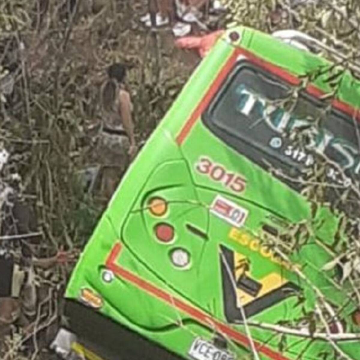 15 personas lesionadas en accidente en la vía Palmira-El Cerrito