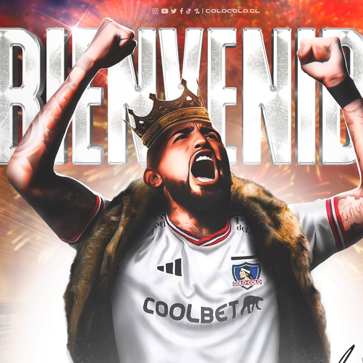 Arturo Vidal pone fin a su novela: oficializado su regreso a Colo Colo