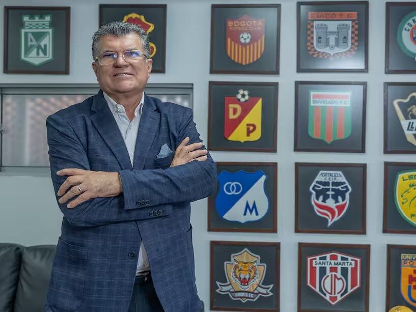 Carlos Mario Zuluaga, presidente de Dimayor / Oficial de Dimayor.