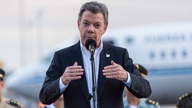 Santos confirma que Fast track se acaba el 30 de noviembre. Foto: Colprensa