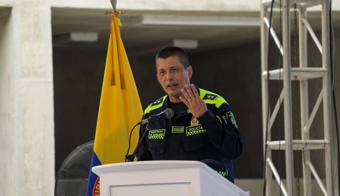 Director del INPEC, brigadier general Tito Yesid Castellanos / Colprensa