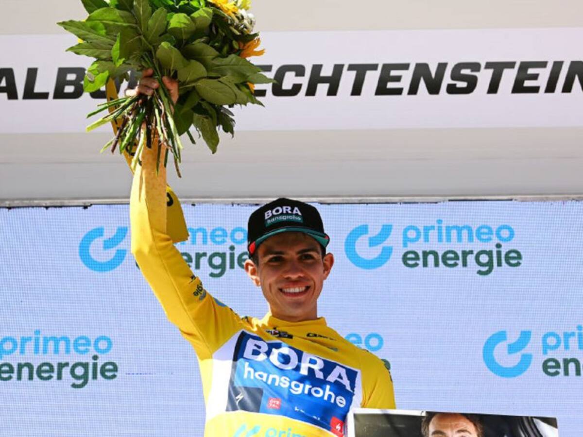 Sergio Higuita es el nuevo líder del Tour de Suiza