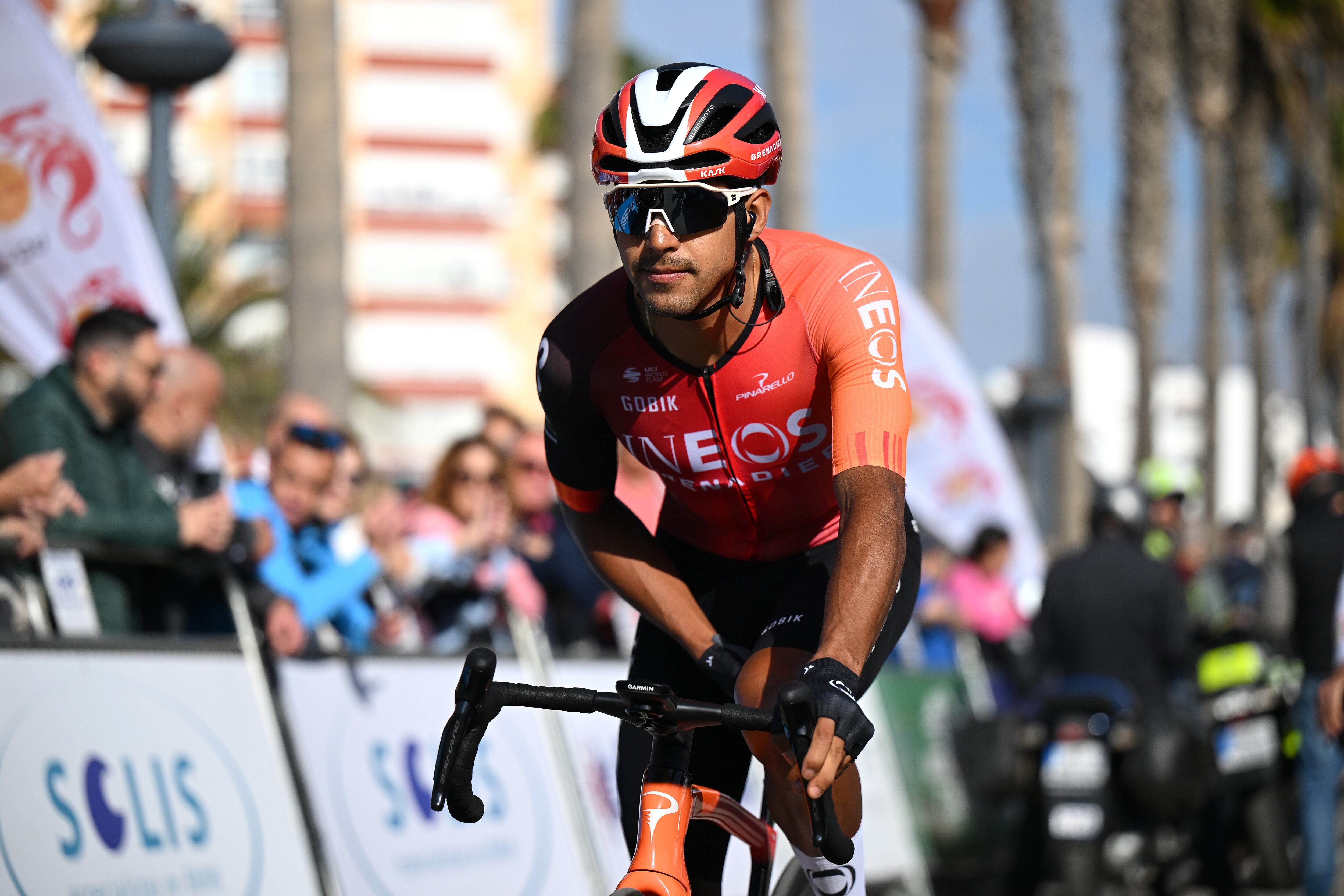 Brandon Rivera durante una nueva edición de la Vuelta a Andalucía. (Photo by Szymon Gruchalski/Getty Images)