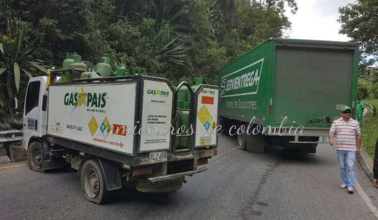 Bloqueo en la vía Ocaña- Aguachica