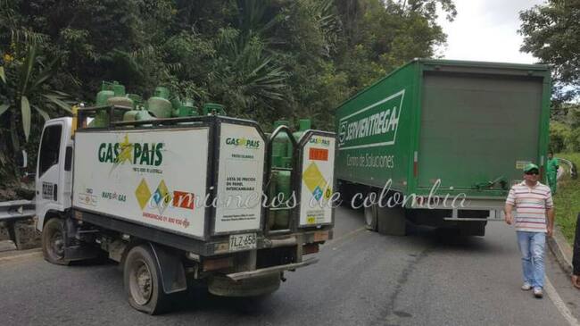 Bloqueo en la vía Ocaña- Aguachica