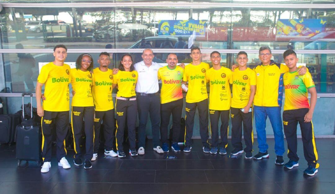 Los bolivarenses buscarán traer al menos 12 medallas.