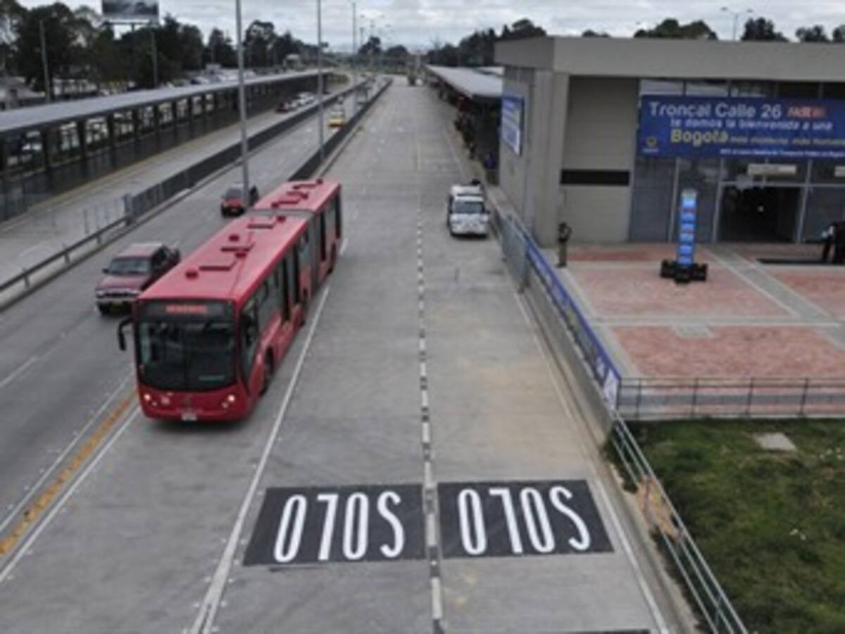 Recursos de Transmilenio por la Séptima serán empleados para construcción del sistema hasta Eldorado