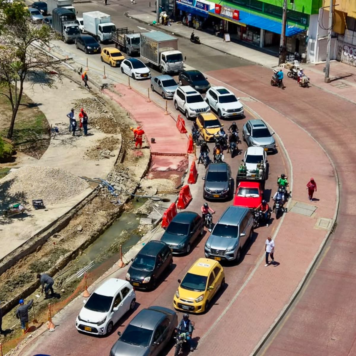 Puerto Duro tendrá nuevo carril para agilizar la movilidad vehicular en la India Catalina