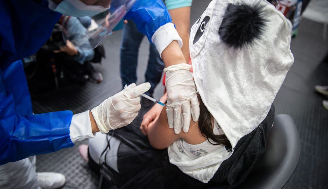 Vacunación de niños 