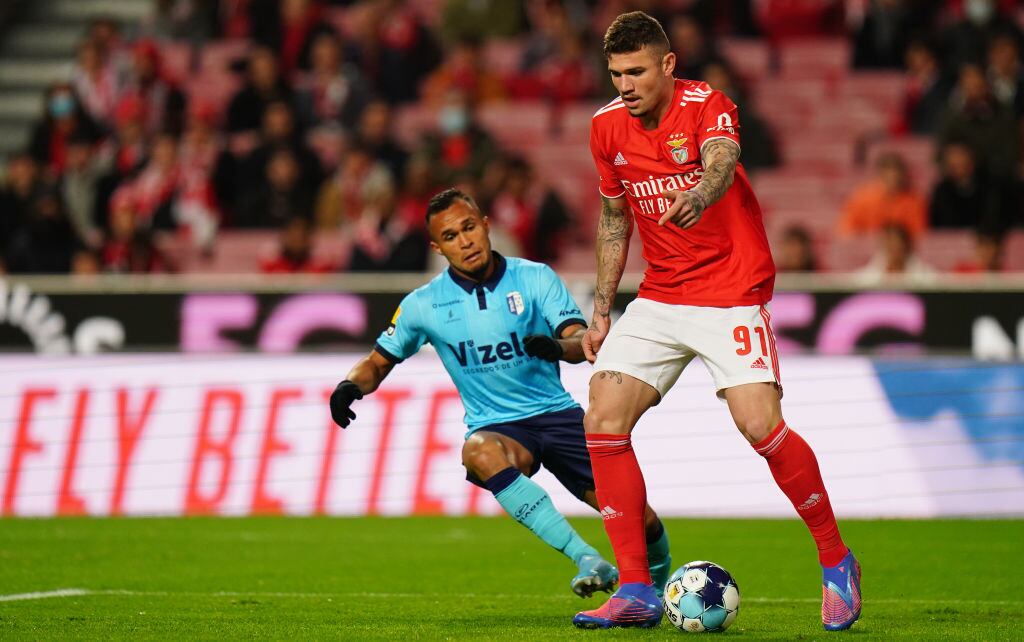 Andrés Sarmiento y Morato, jugador del Benfica (Photo by Gualter Fatia/Getty Images)