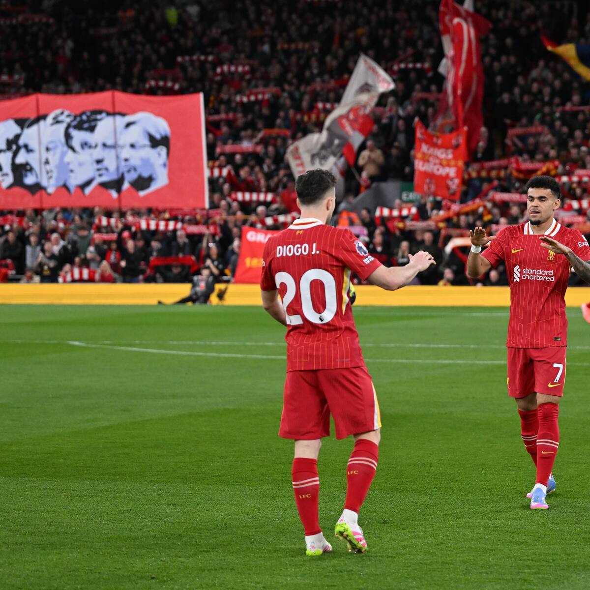 Golazo de Liverpool con espectacular taco de Luis Díaz: vea acá el tanto en el clásico ante Everton