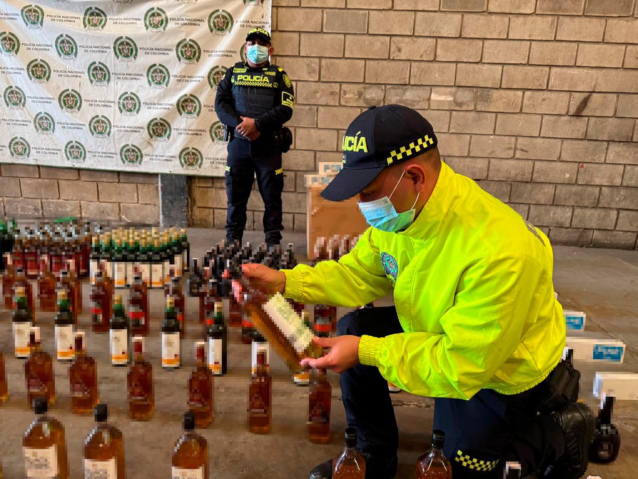 Elementos incautados. Foto: Policía Metropolitana de Barranquilla.