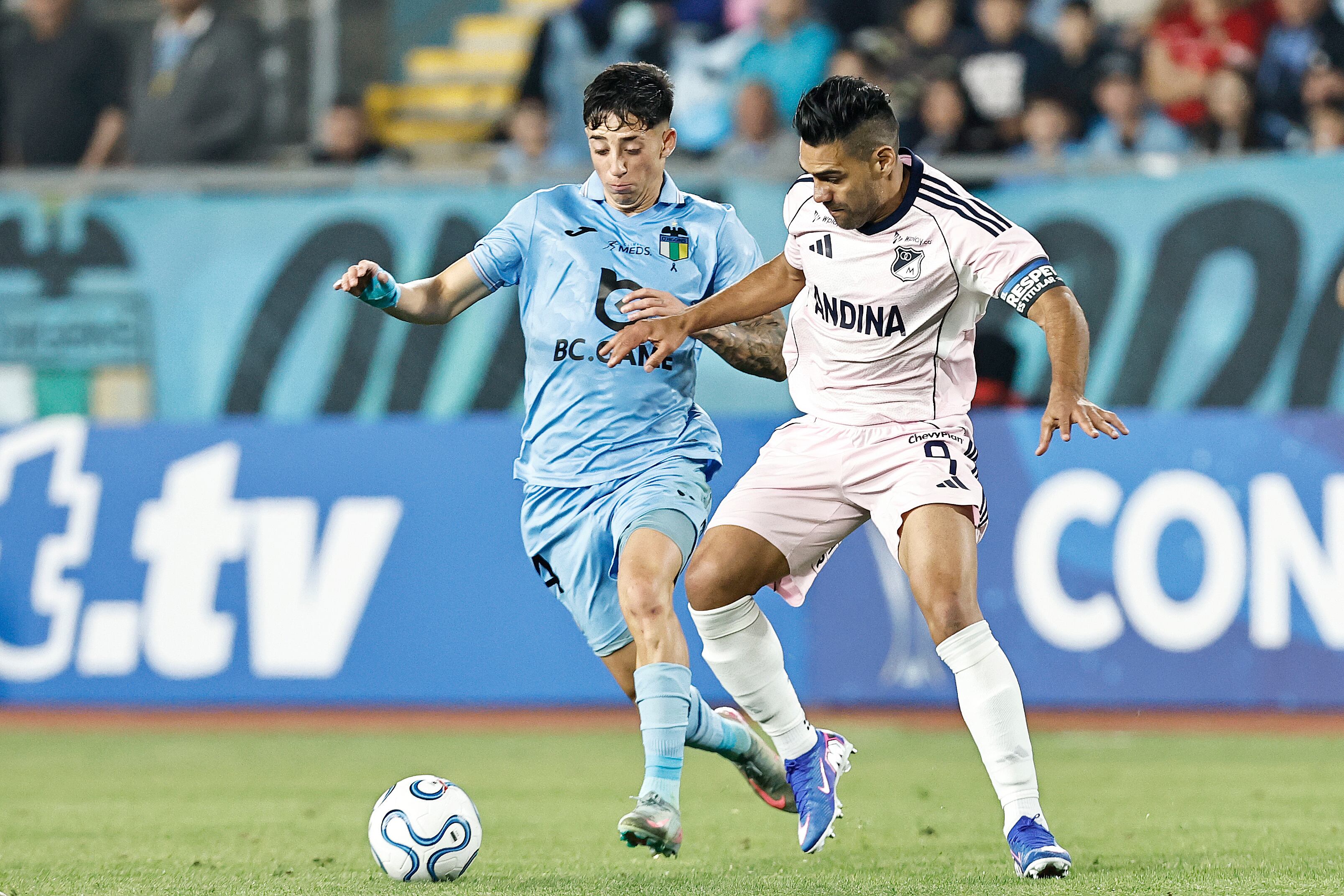 Copa Sudamericana: O'Higgins - Millonarios. Foto: EFE.