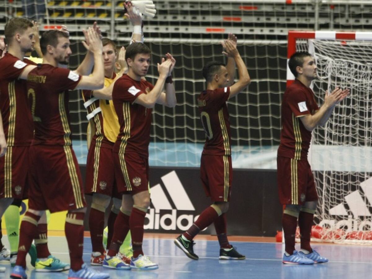 Rusia, primer finalista de la Copa Mundial de Fútsal de Colombia