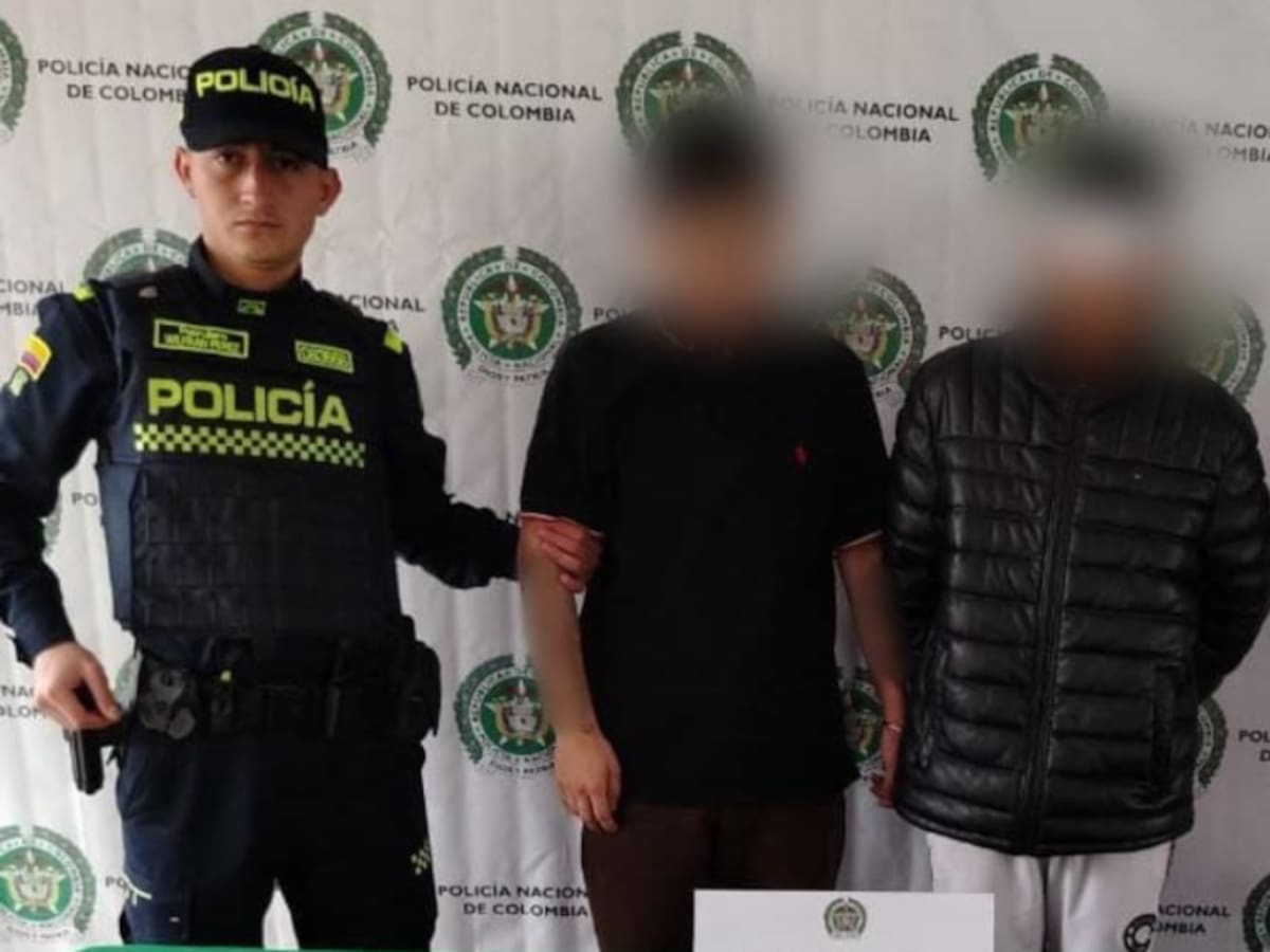 Capturan a dos hombres tras el hurto de un vehículo de plataforma en Bogotá