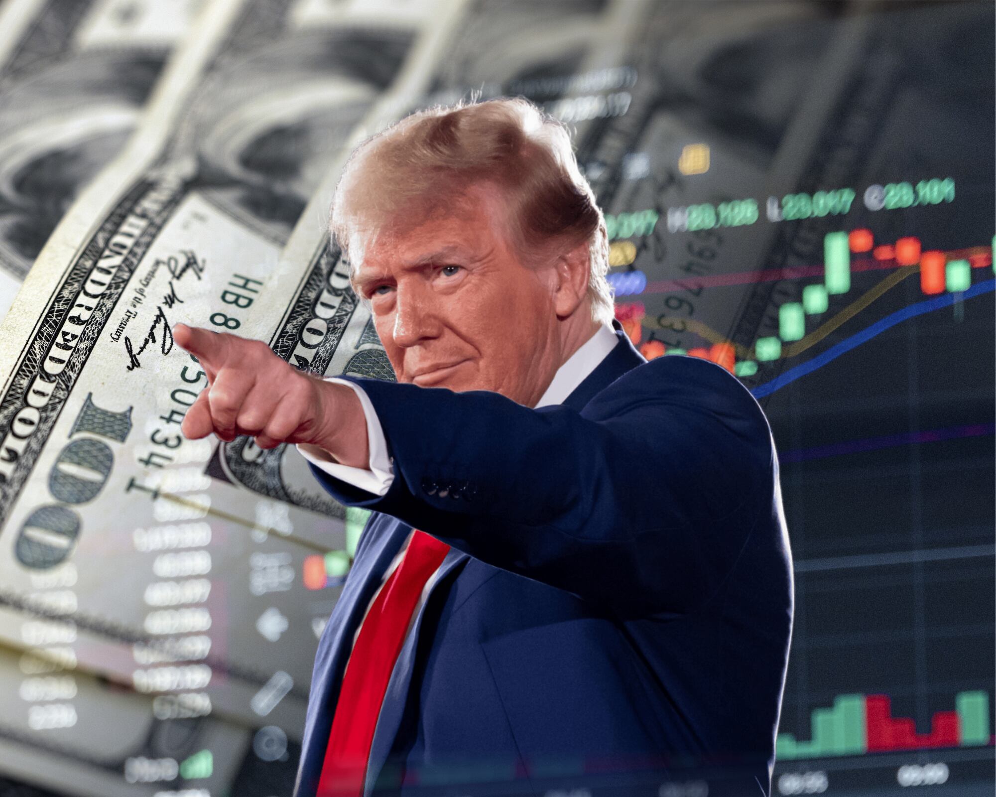 Donald Trump asegura que esta nueva ronda de aranceles permitirá que Estados Unidos "se libere" de cobros injustos de otras naciones. 
(Foto: Caracol Radio / Getty)