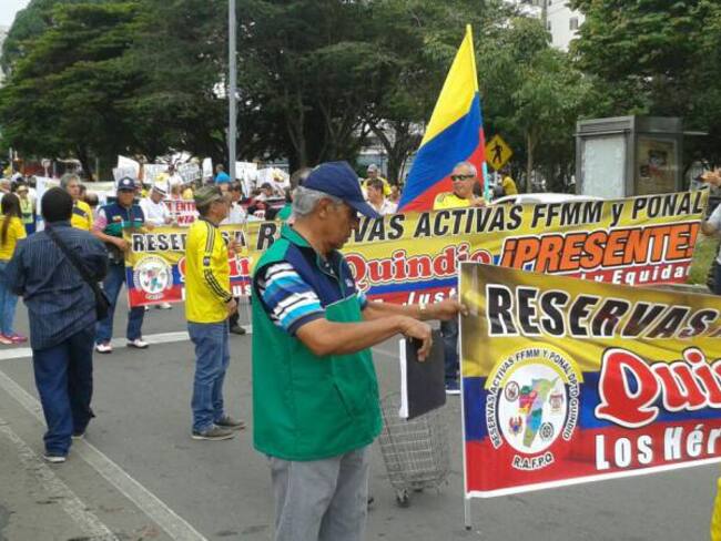 Camilo Ocampo, promotor marcha