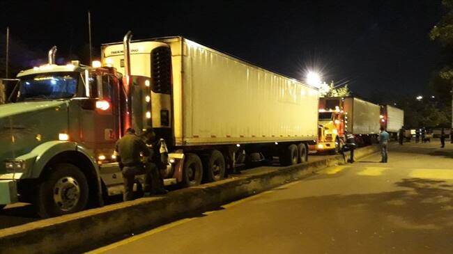 Los perniles de cerdo exportados desde Colombia solo serán entregados a los ciudadanos que tengan el carnet de la patria.. Foto: Cortesía Jhorman Leal