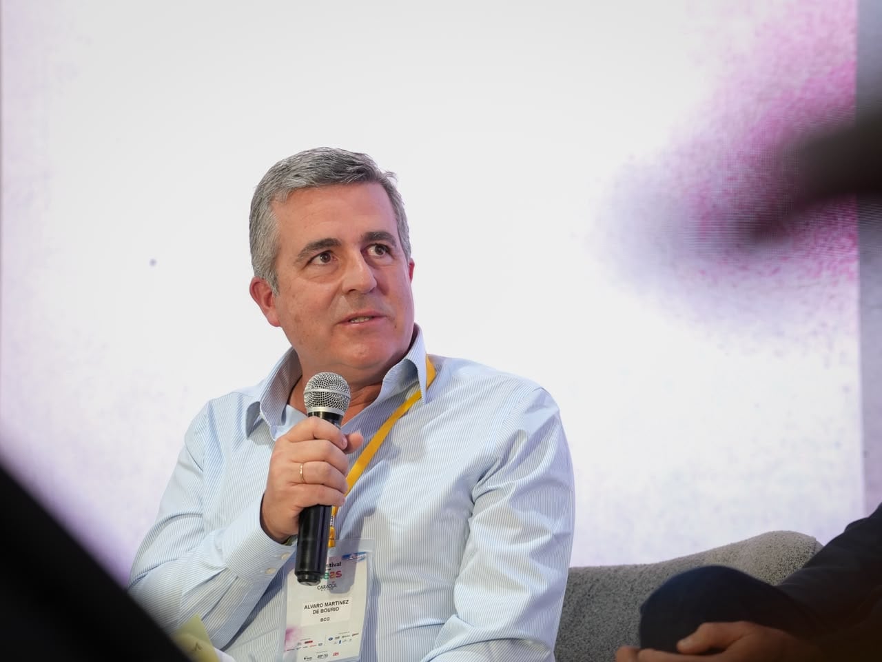 Álvaro Martínez de Bourio, managing director de BCG durante el Festival de Las Ideas 2026
