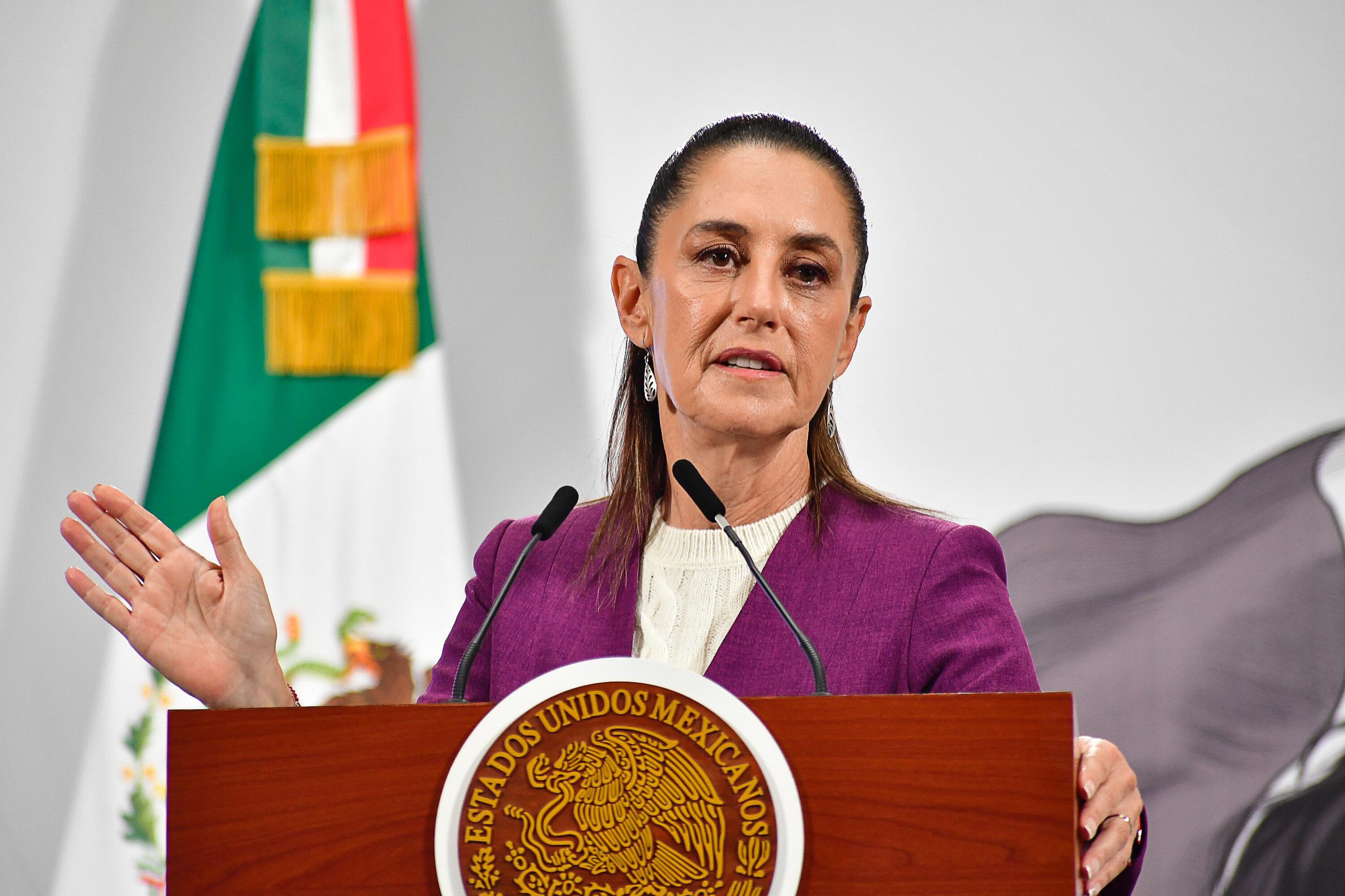 Claudia Sheinbaum, presidenta de México. Foto: Johana Remigio/ObturadorMX/Getty Images