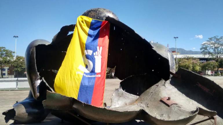 Otras manifestaciones como estás se han visto en Medellín a favor de la paz
