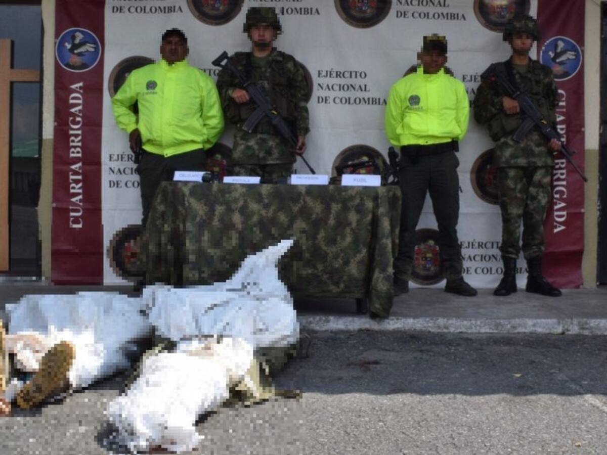 Abatidos dos presuntos integrantes del Clan del Golfo en Ituango
