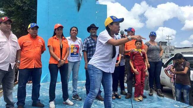 Candidata a la gobernación del esta Táchira por la oposición