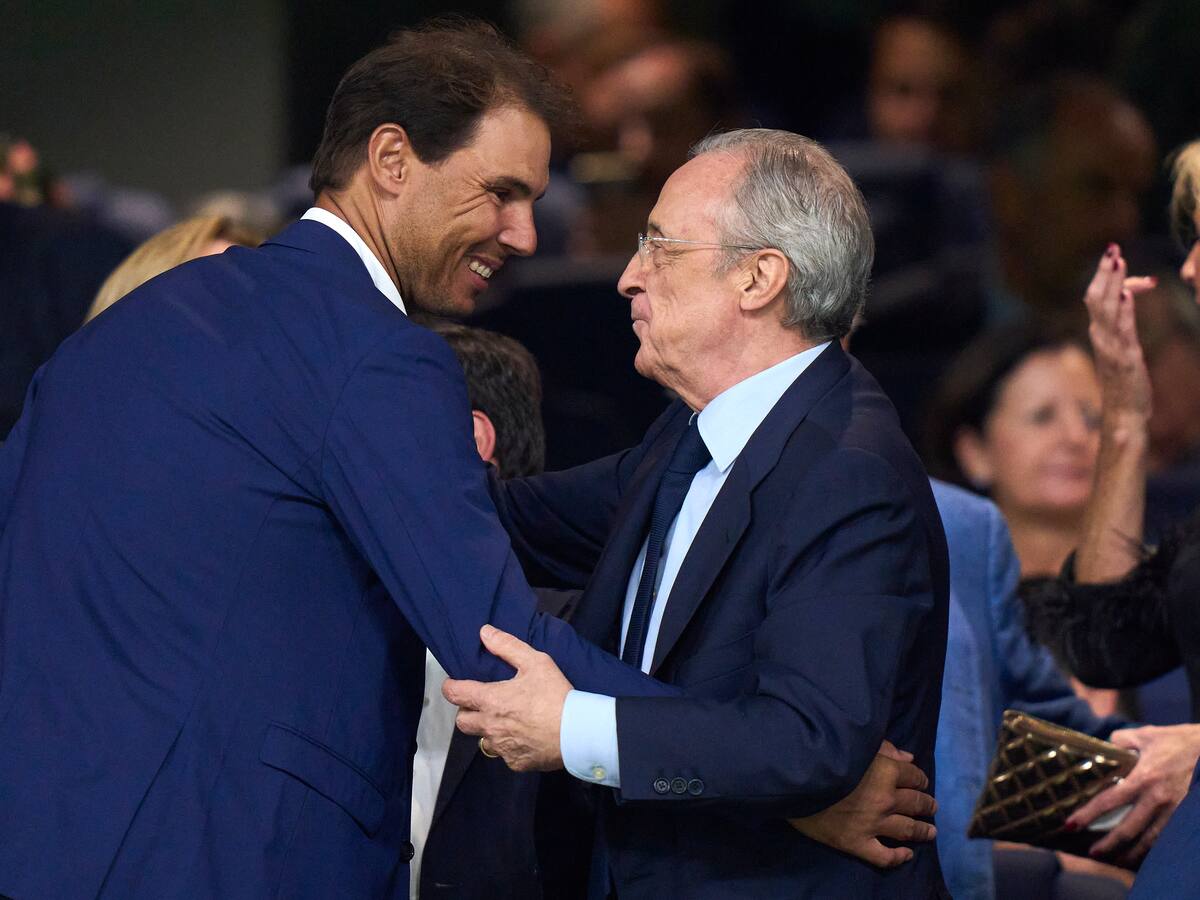 Rafael Nadal sobre ser presidente del Real Madrid: “Sí me gustaría”