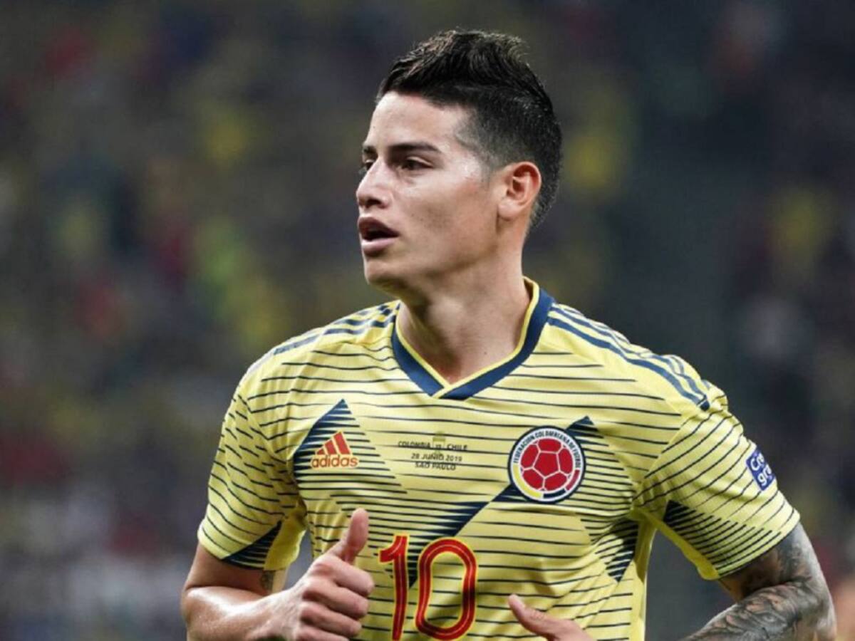 Por lesión, James Rodríguez se pierde eliminatorias y Copa América