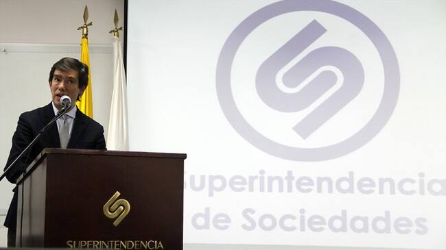 Superintendente de Sociedades, Francisco Reyes. Foto: Colprensa.