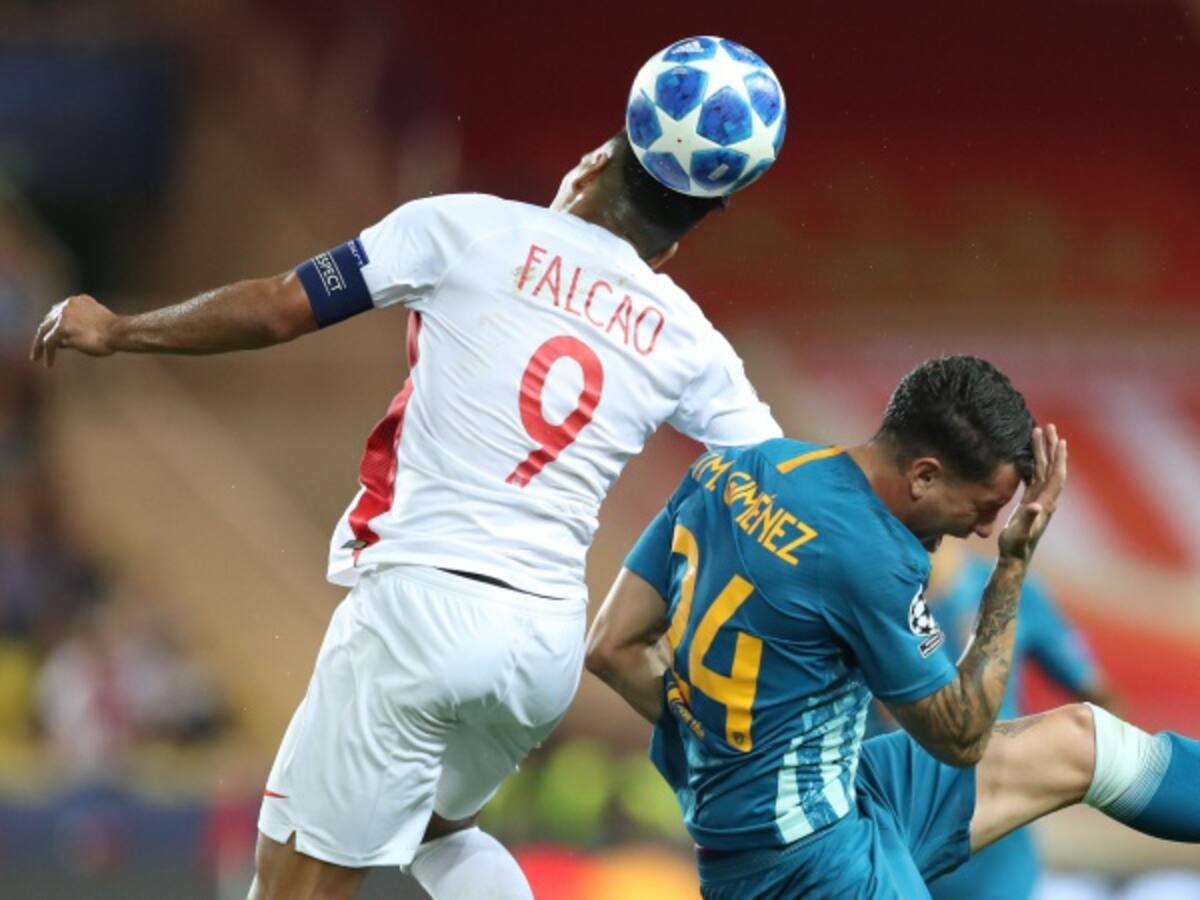 Con Falcao, Mónaco cayó 1-2 ante Atlético de Madrid por Champions